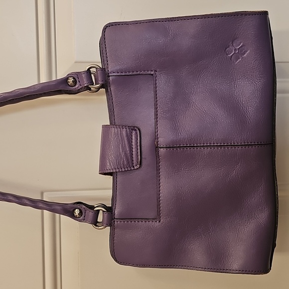 Elegant, Purple, Floral, Handbag, Leather, Country, Cowgirl, Shoulder, Travel - Picture 9 of 15